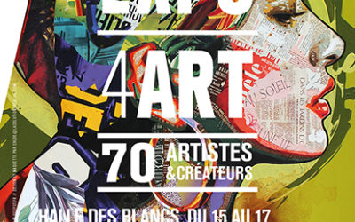 EXPOSITION A PARIS DU 15 AU 17 DECEMBRE : Expo4Art, Halles des blancs Manteaux dans le Marais…